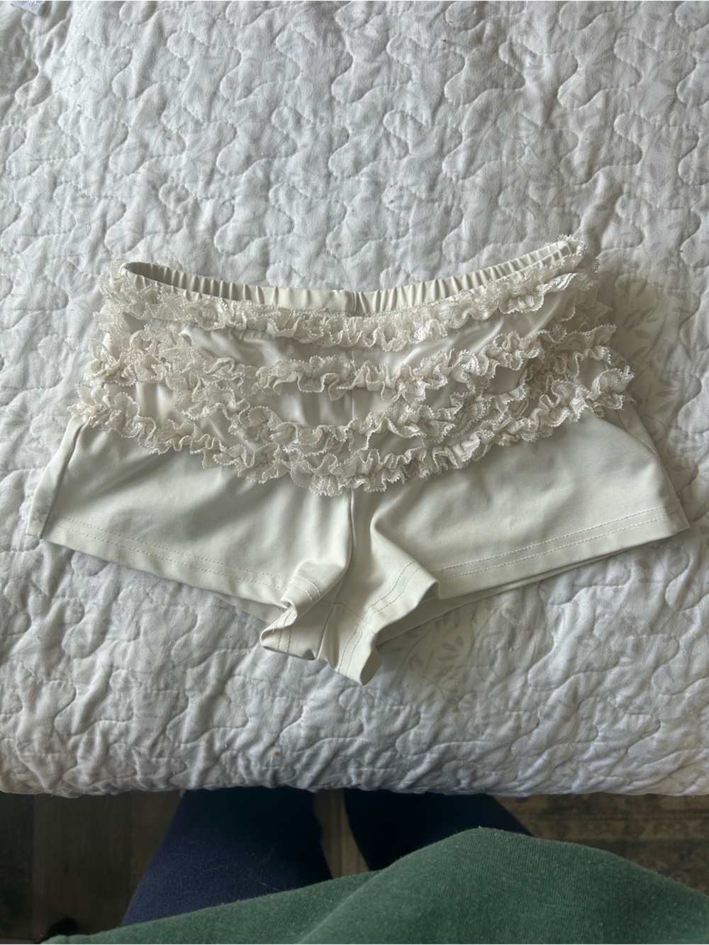 Lace Ruffle Shorts